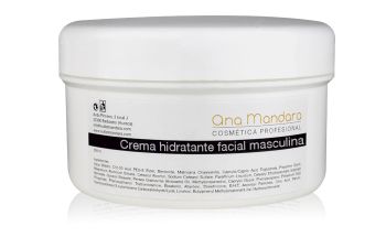 Crema hidratante facial masculina 250 ml